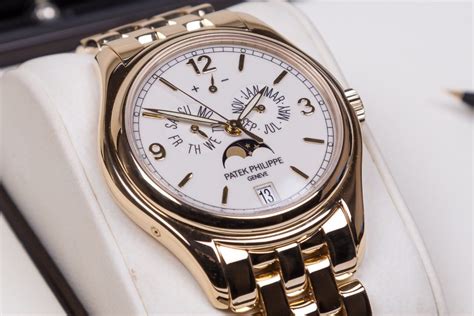 gent's 18k yellow gold patek philippe ref 5146 annual calendar|Patek Philippe Annual Calendar 5146J .